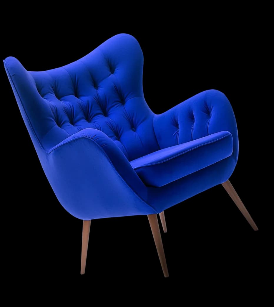 Blue chair product